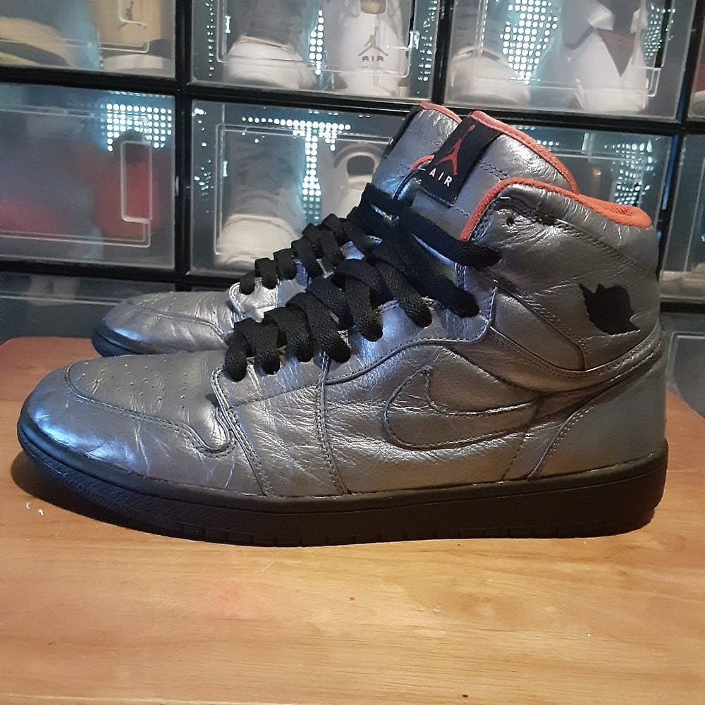 Jordan 1 pewter Premiere high
